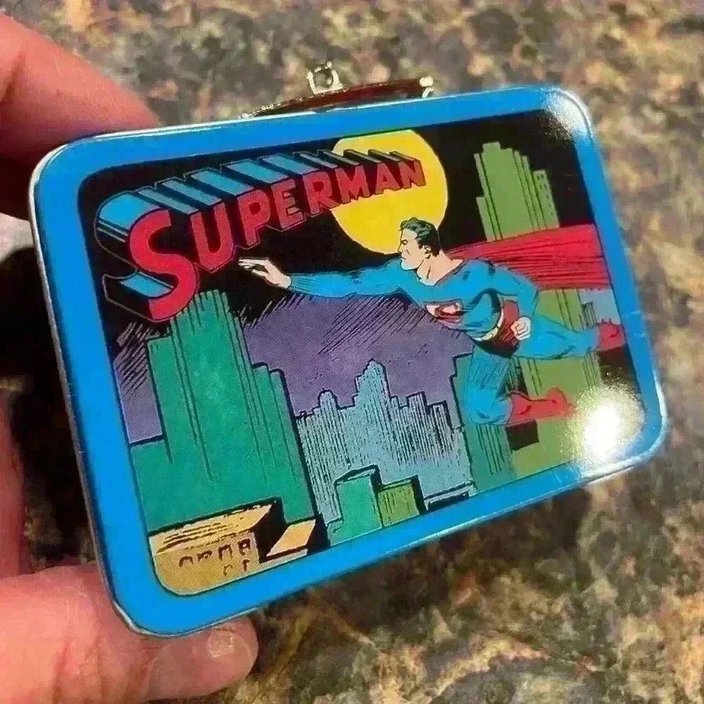 Superman Metal box hallmark ornament